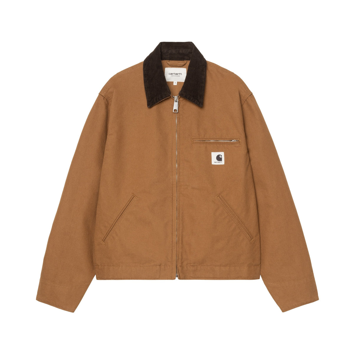 Carhartt WIP Women's OG Detroit Jacket Hamilton Brown / Tobacco, Rinsed