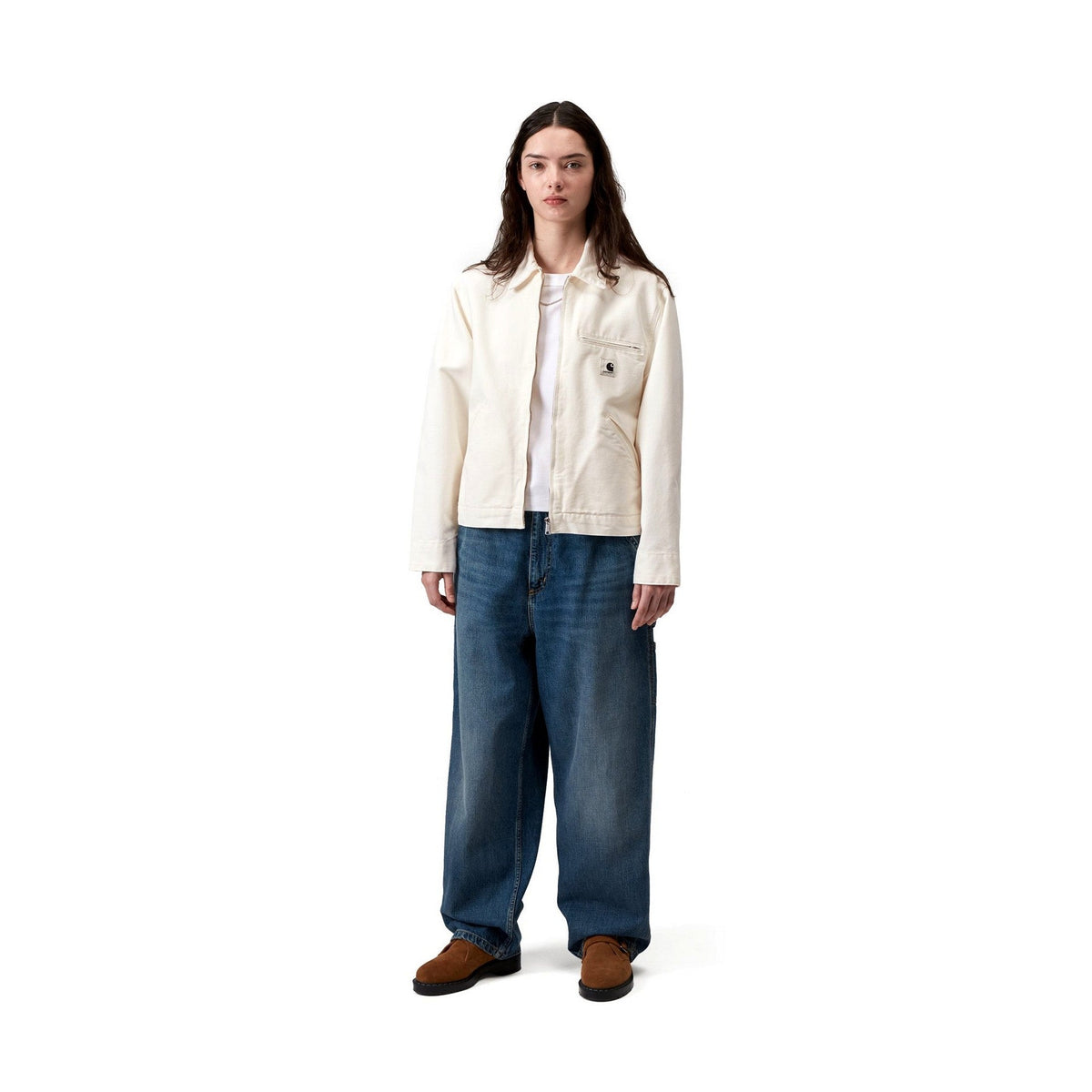 Carhartt WIP Women's OG Detroit Jacket Wax / Wax, Rinsed
