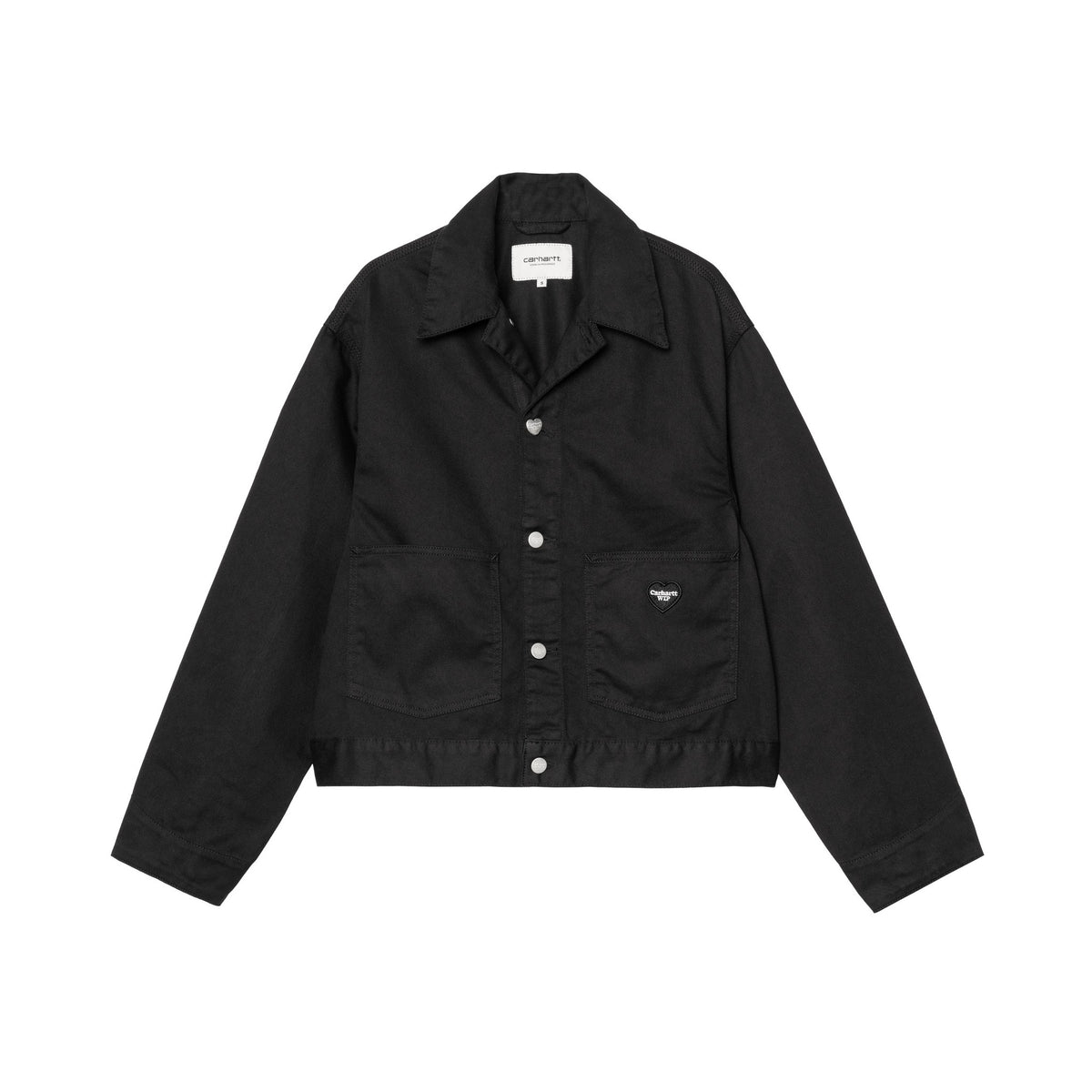 Carhartt WIP Women's Drewe Jacket Black, Rinsed