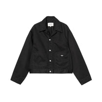 Carhartt WIP Women's Drewe Jacket Black, Rinsed