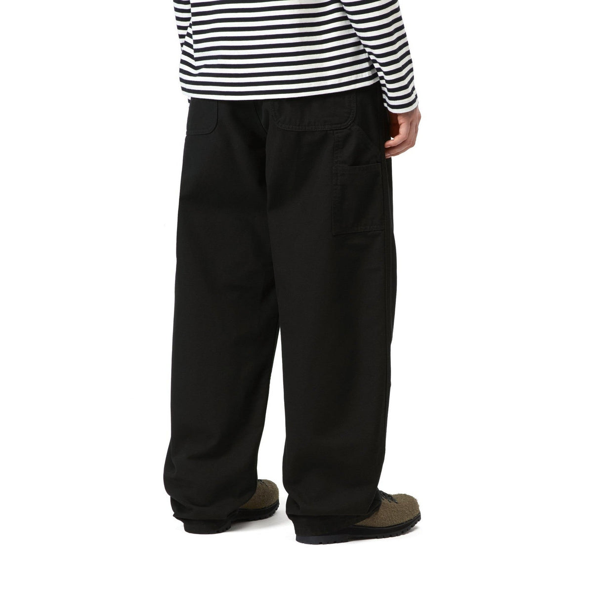 Carhartt WIP Women's Brandon Single Knee Pant Black, Rinsed