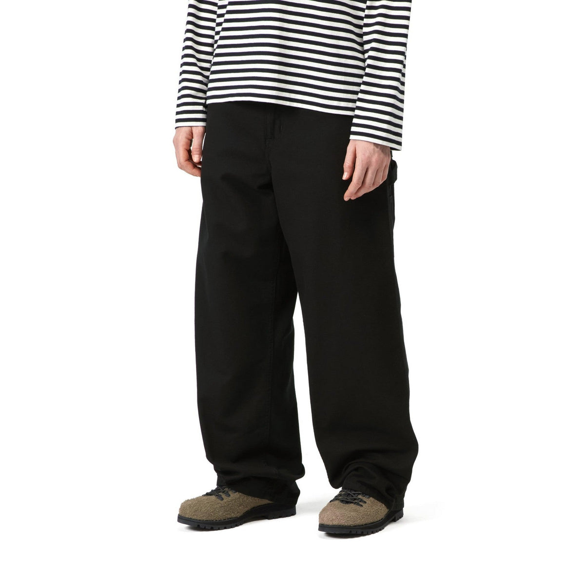 Carhartt WIP Women's Brandon Single Knee Pant Black, Rinsed