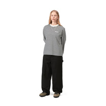 Carhartt WIP Women's Brandon Single Knee Pant Black, Rinsed