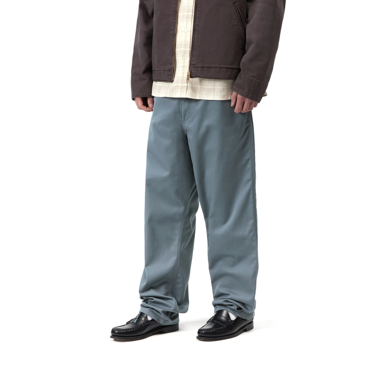 Carhartt WIP Simple Pant Cozy Blue, Rinsed