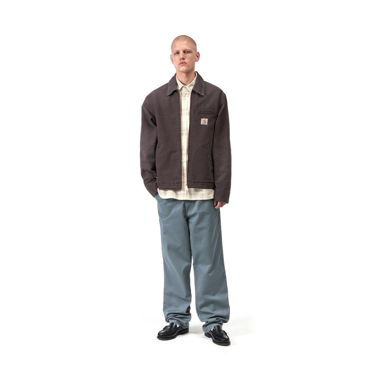 Carhartt WIP Simple Pant Cozy Blue, Rinsed