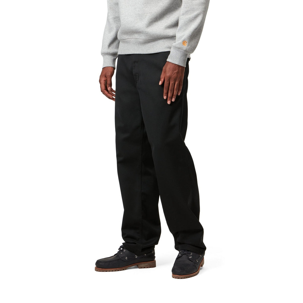 Carhartt WIP Simple Pant 'Denison' Twill Black, Rinsed