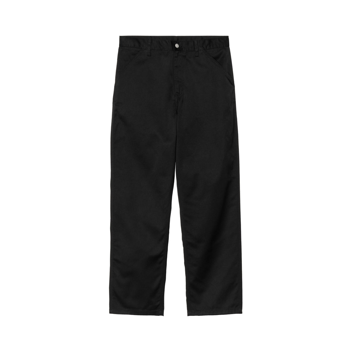 Carhartt WIP Simple Pant 'Denison' Twill Black, Rinsed
