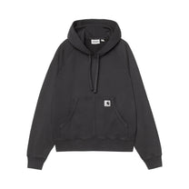 Carhartt WIP W’ Hooded Hudson Sweatshirt Black, Chalk wash