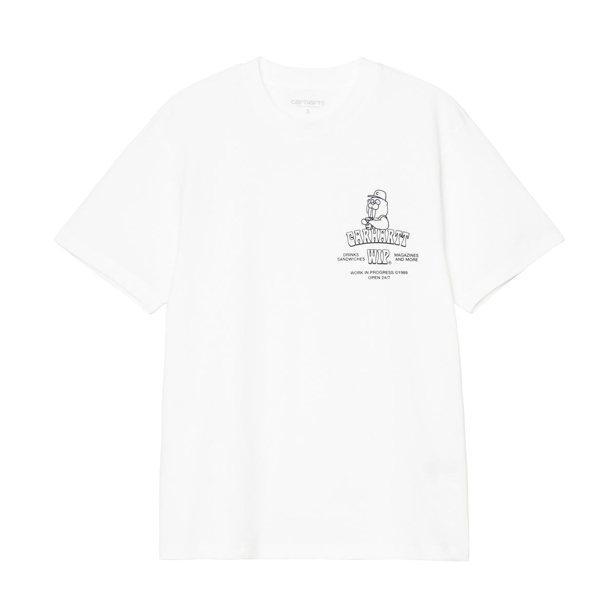 Carhartt WIP Women's S/S Sandwich T-Shirt White