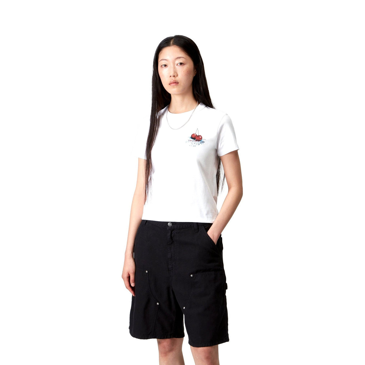 Carhartt WIP Women's S/S Jake Garcia T-Shirt White