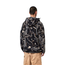 Carhartt WIP Blevin Liner Camo Feather Tree, Black