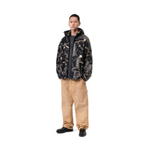 Carhartt WIP Blevin Liner Camo Feather Tree, Black