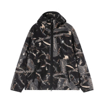Carhartt WIP Blevin Liner Camo Feather Tree, Black
