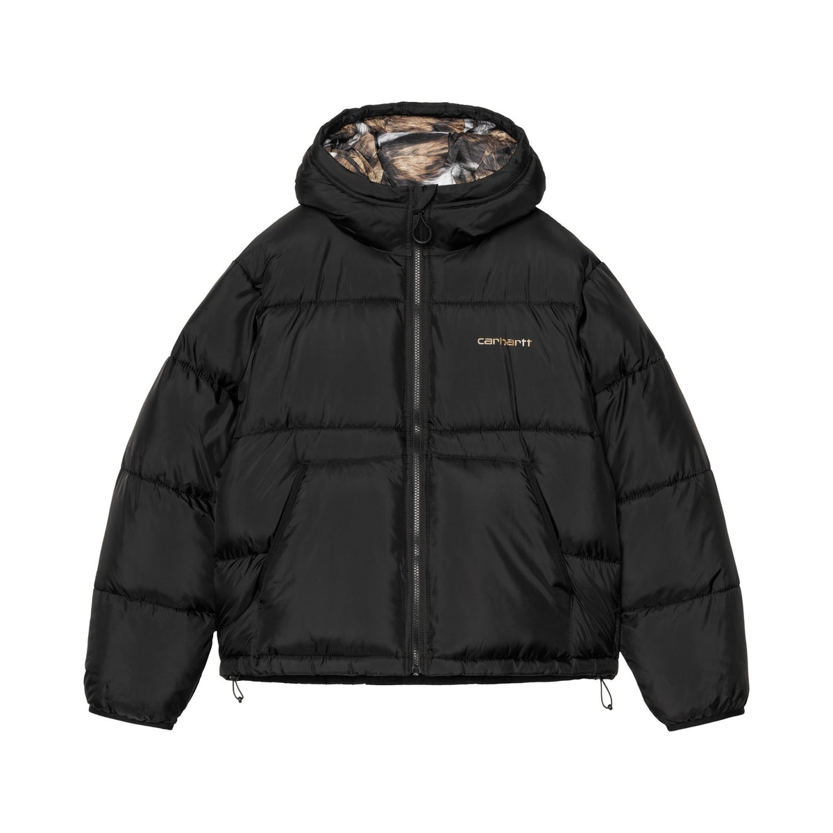 Carhartt WIP Women's Toronto Jacket Black / Wild Dog Print
