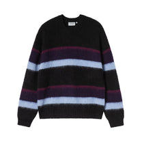 Carhartt WIP Merton Sweater Sundling Stripes, Dark Navy
