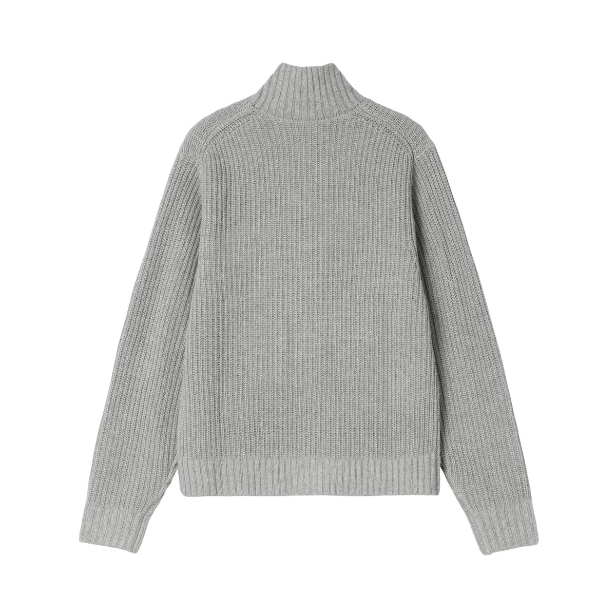 Carhartt WIP Detroit Half Zip Sweater Grey Heather