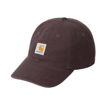 Carhartt WIP Selby Canvas Cap Palisander, Stone washed