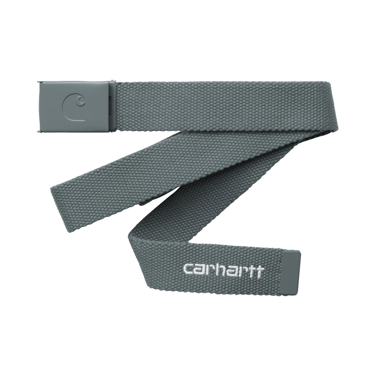 Carhartt WIP C-Logo Belt Tonal Velvet Green / White