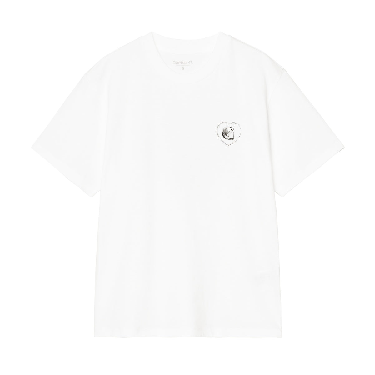 Carhartt WIP Women's S/S Hearts Of Hartts T-Shirt White