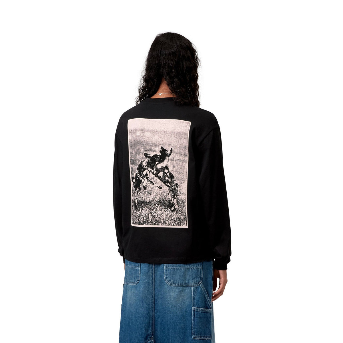 Carhartt WIP Women's L/S No Play T-Shirt Black