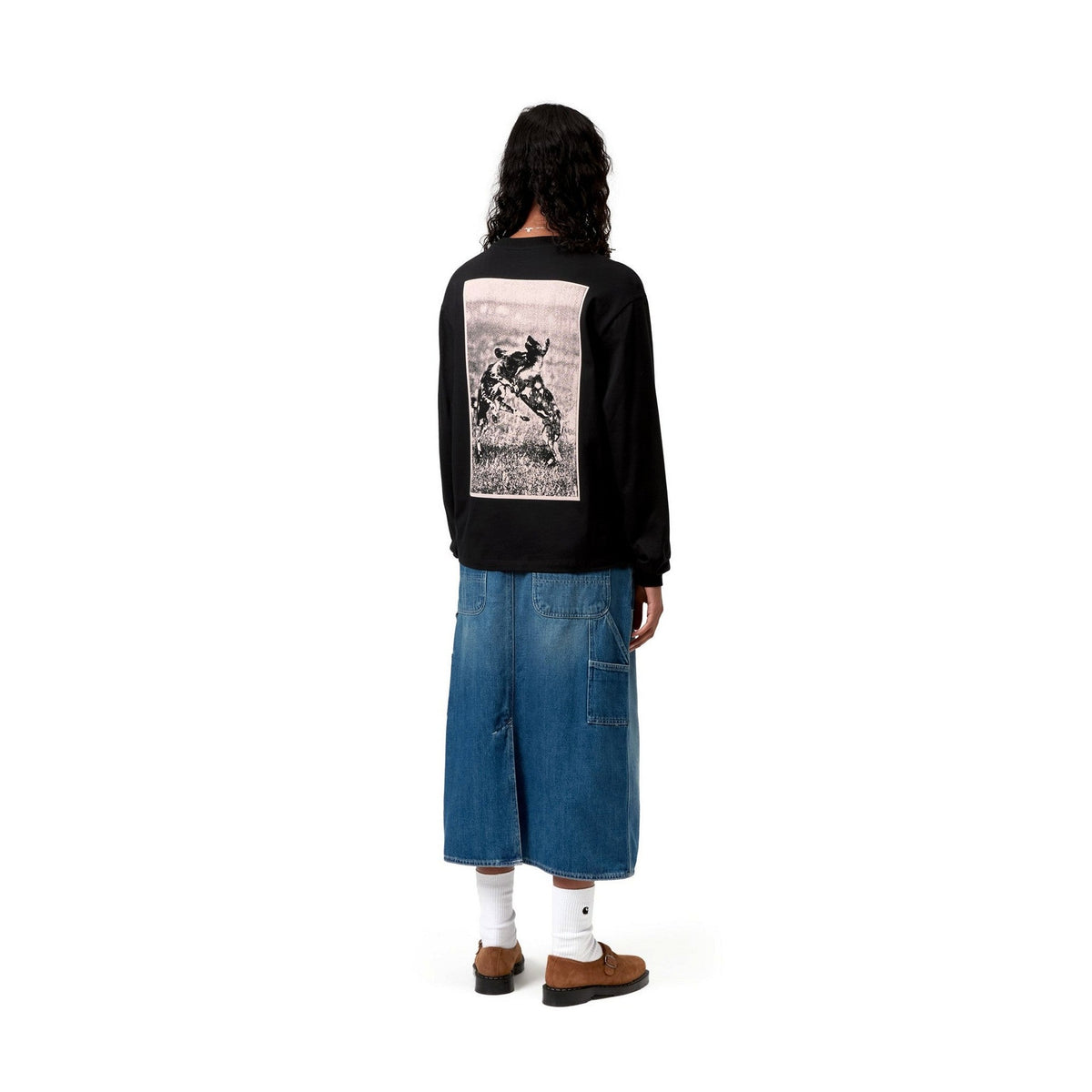 Carhartt WIP Women's L/S No Play T-Shirt Black