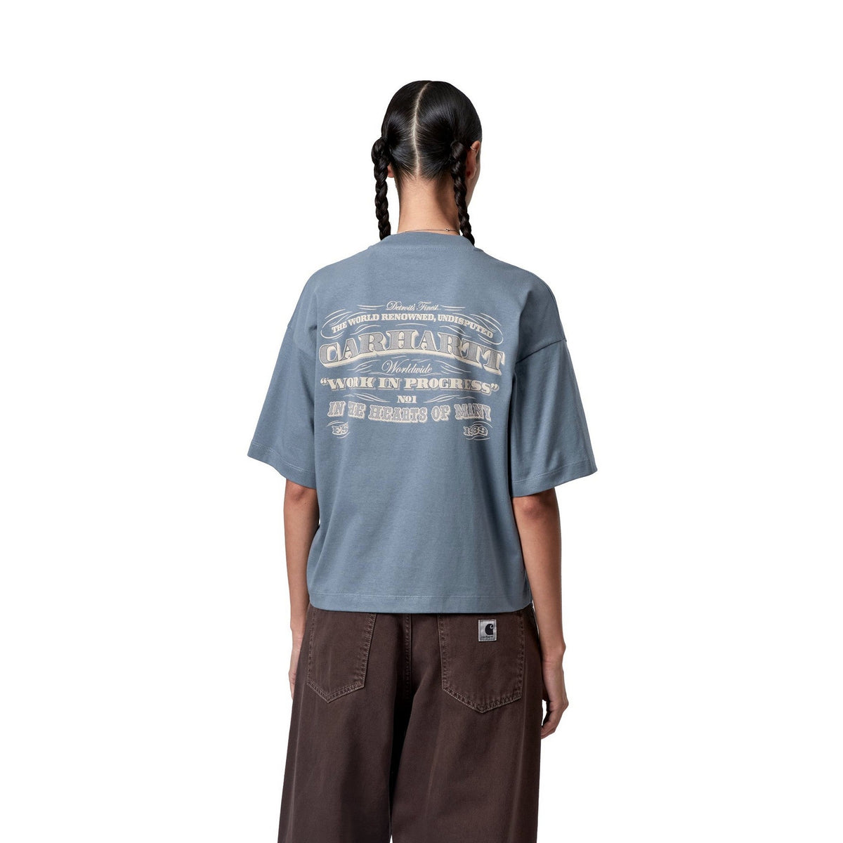 Carhartt WIP Women's S/S 3 One 3 T-Shirt Angelite