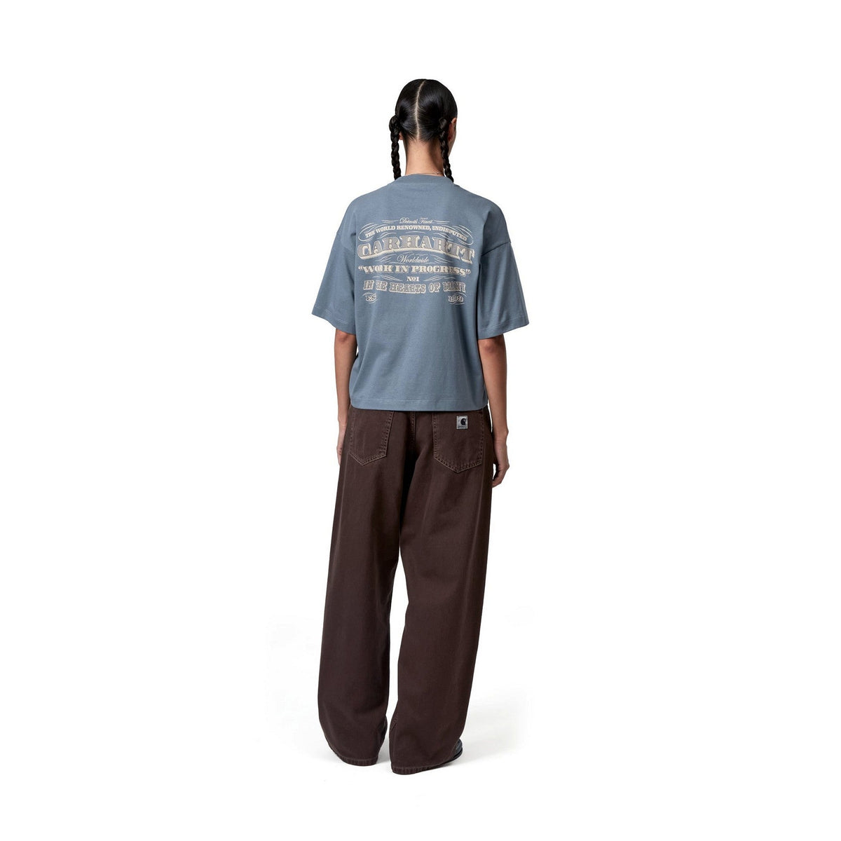 Carhartt WIP Women's S/S 3 One 3 T-Shirt Angelite