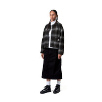 Carhartt WIP Women's Brennan Shirt Jac Brennan Check, Black / Wax