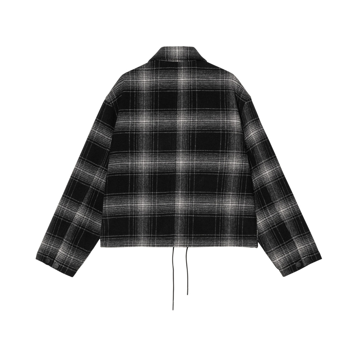 Carhartt WIP Women's Brennan Shirt Jac Brennan Check, Black / Wax