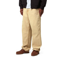 Carhartt WIP Single Knee Pant Dusty H Brown, Chalk wash