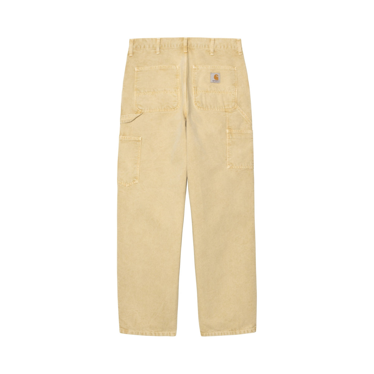 Carhartt WIP Single Knee Pant Dusty H Brown, Chalk wash
