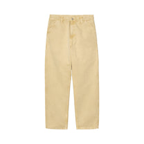Carhartt WIP Single Knee Pant Dusty H Brown, Chalk wash