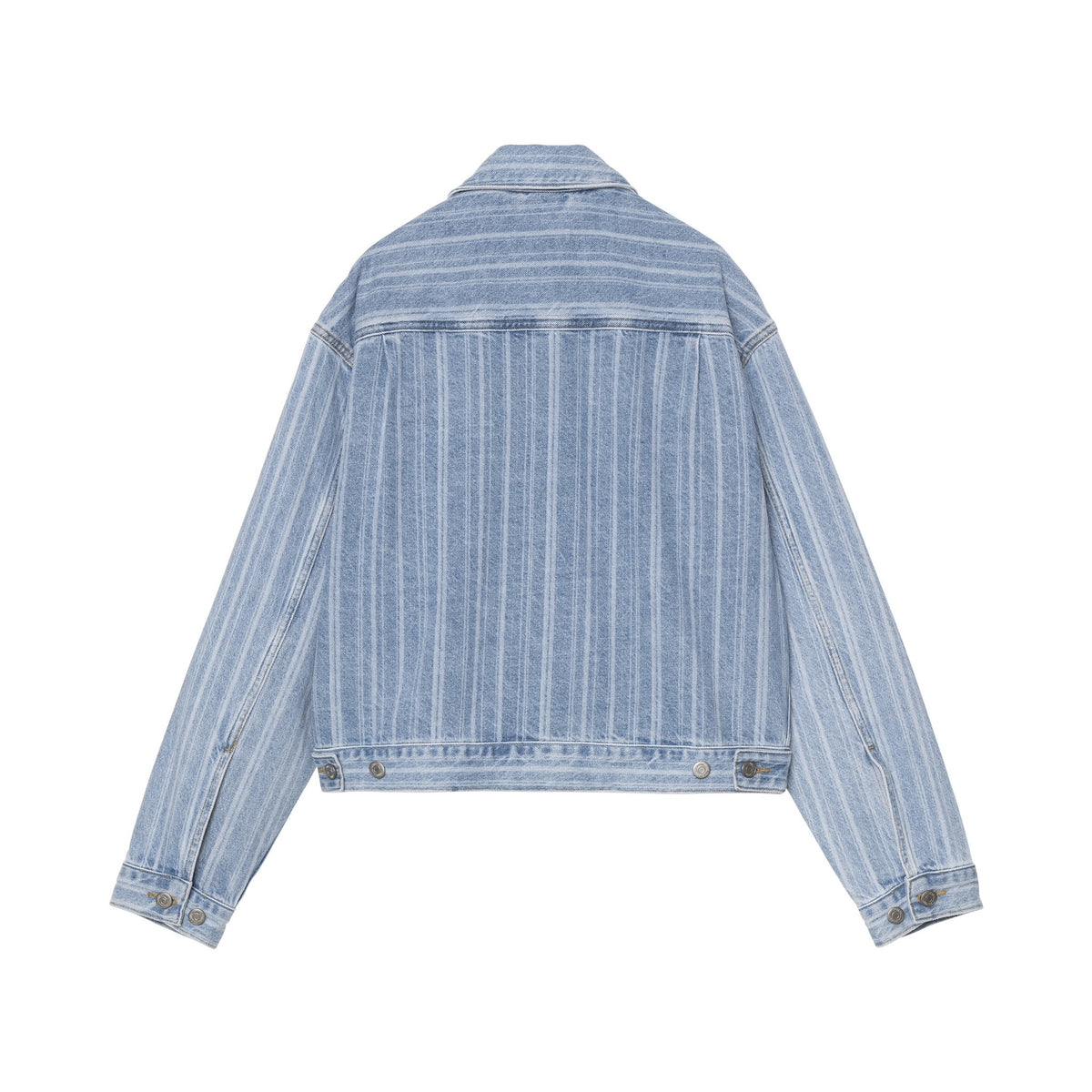 Carhartt WIP Women's Rylan Jacket Rylan Stripe, Blue, Stone bleached