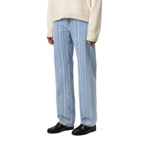 Carhartt WIP Women's Rylan Pant Rylan Stripe, Blue, Stone bleached