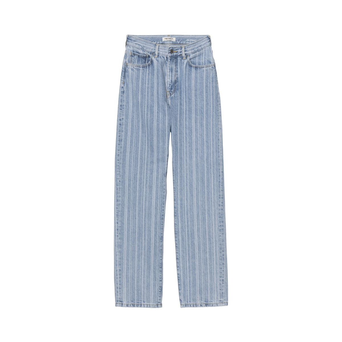 Carhartt WIP Women's Rylan Pant Rylan Stripe, Blue, Stone bleached