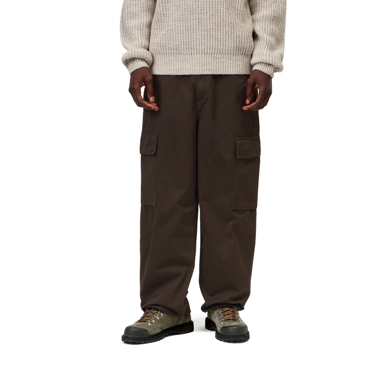 Carhartt WIP Kade Cargo Pant Tobacco, Stone washed