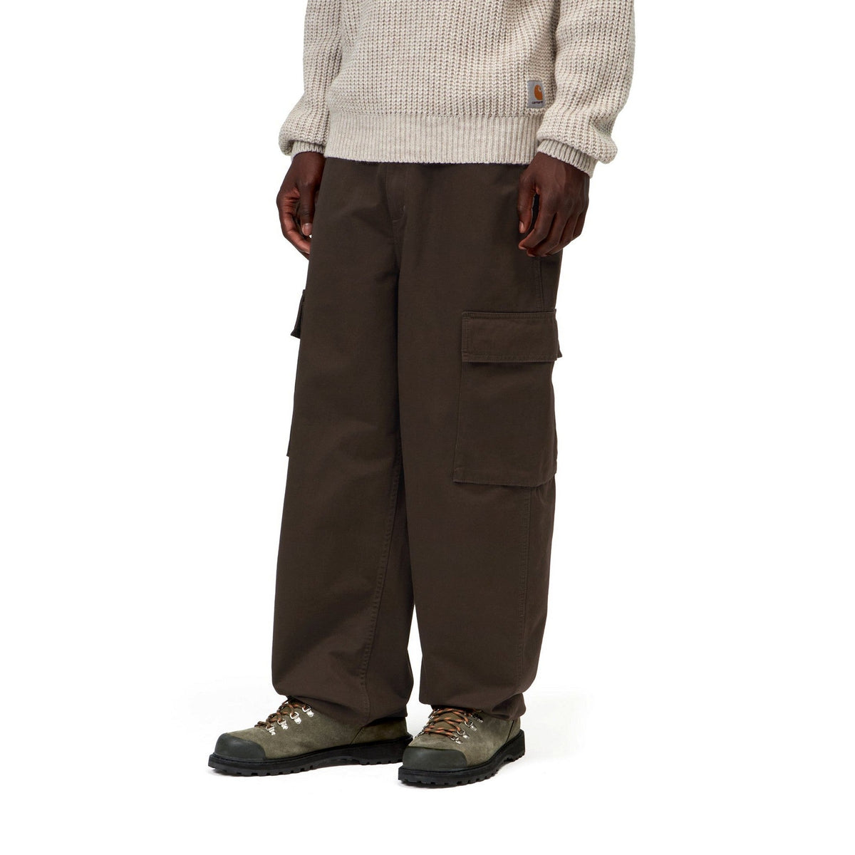 Carhartt WIP Kade Cargo Pant Tobacco, Stone washed