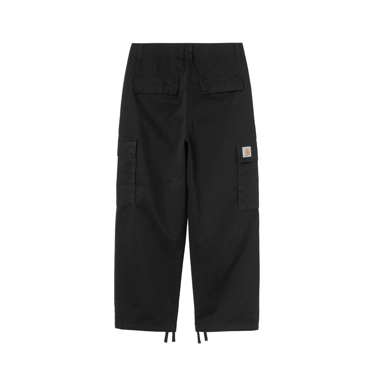 Carhartt WIP Kade Cargo Pant Black, Stone washed