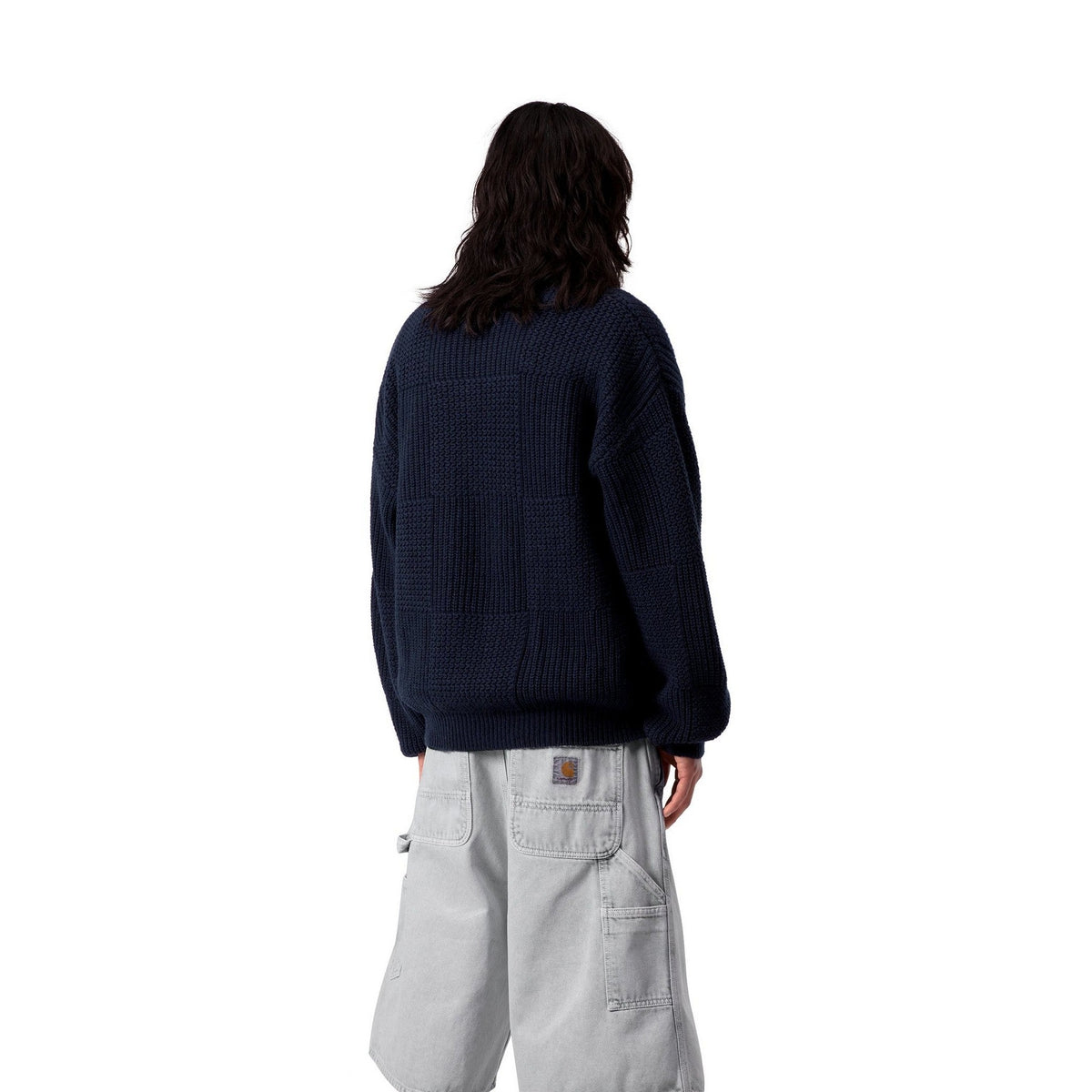 Carhartt WIP Bishop Sweater Dark Navy