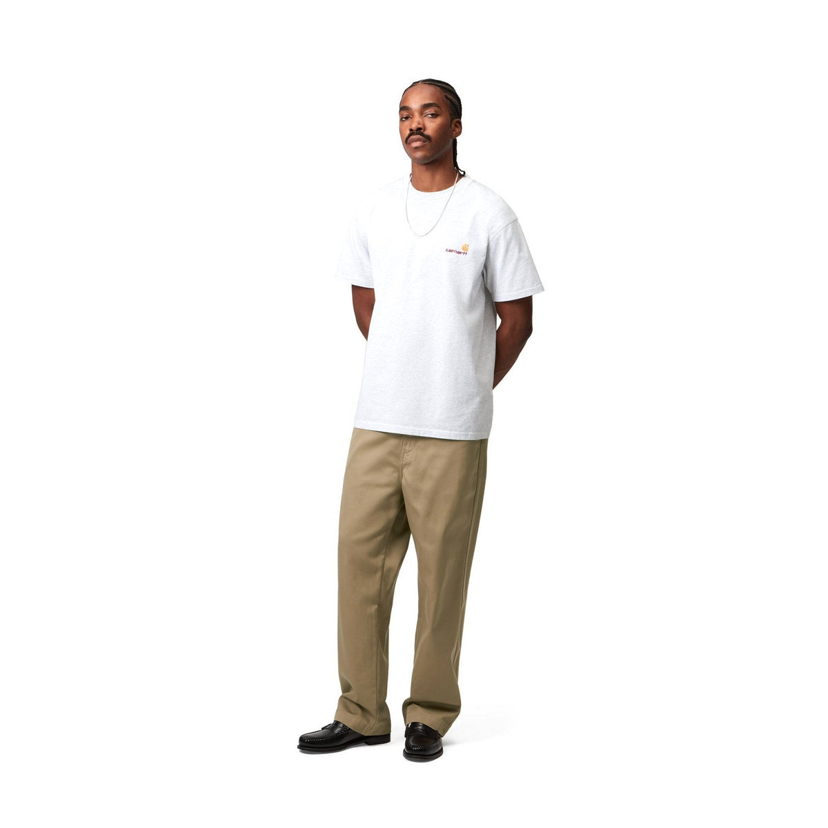 Carhartt WIP Craft Pant Leather, Rinsed