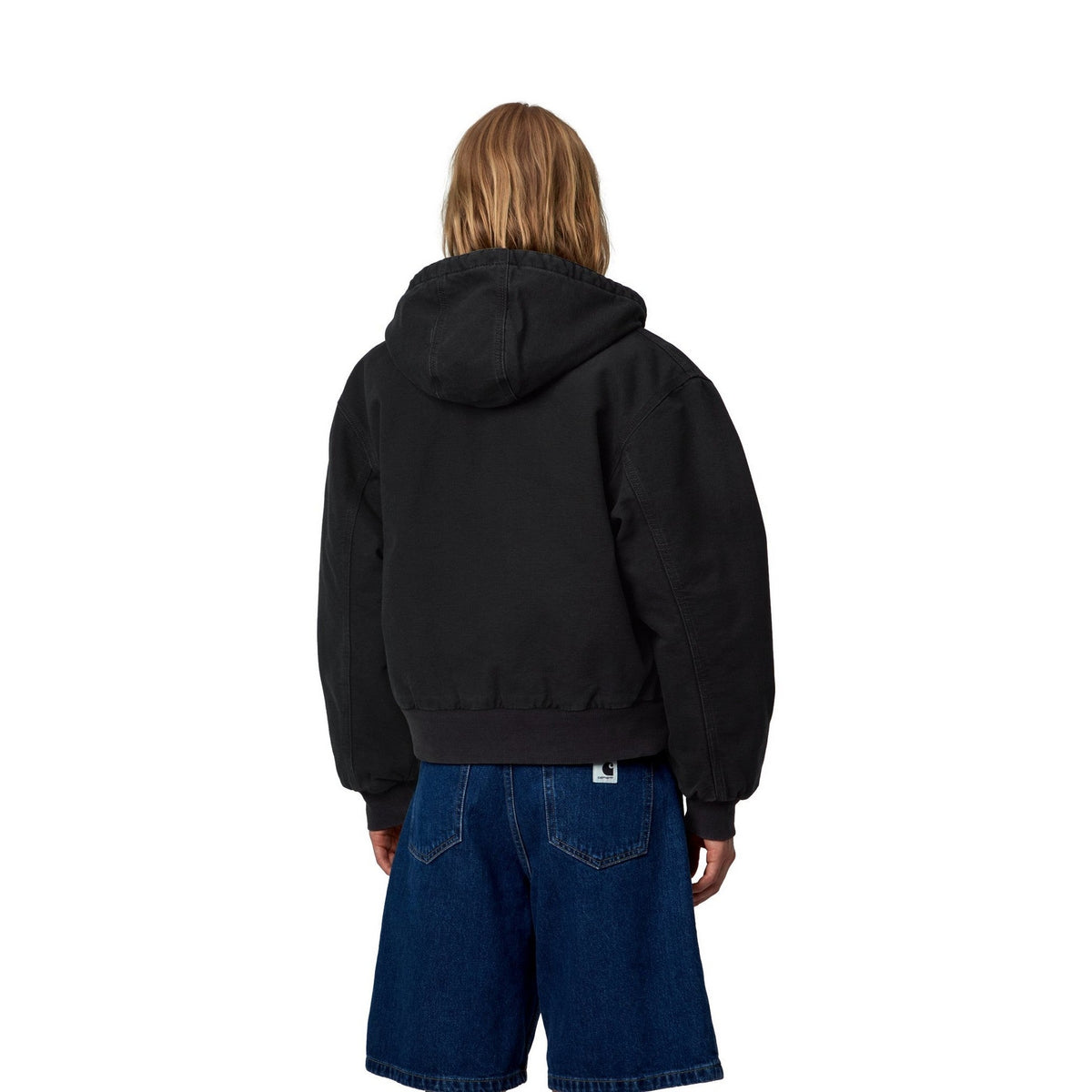 Carhartt WIP Women's OG Active Jacket Black, Stone canvas