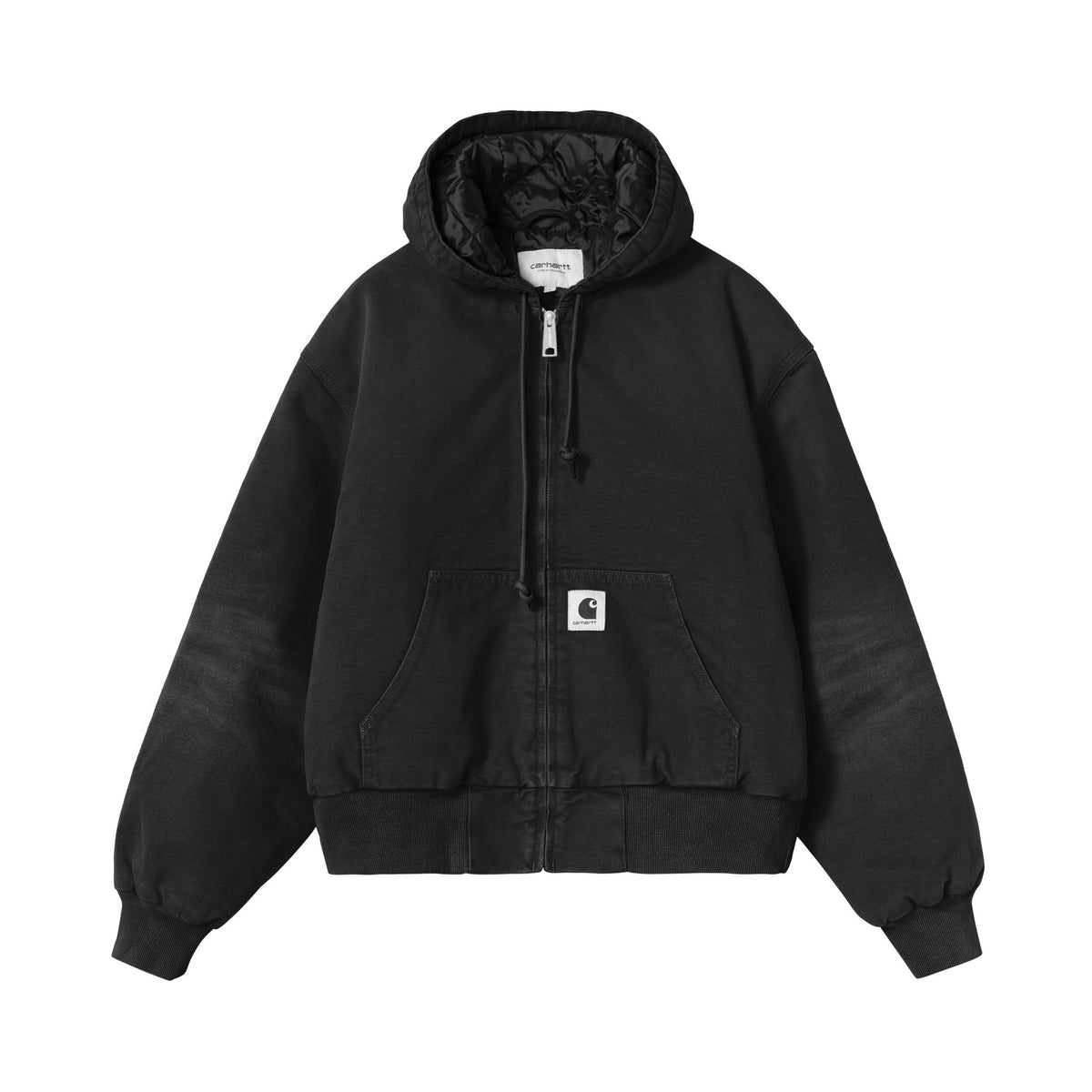 Carhartt WIP Women's OG Active Jacket Black, Stone canvas