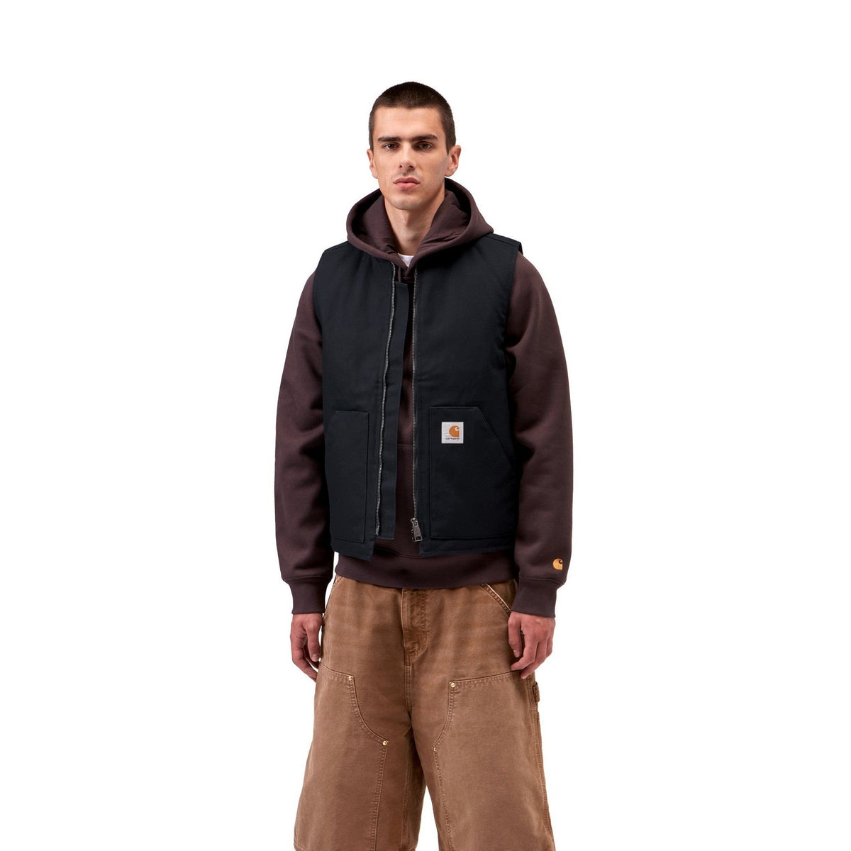 Carhartt WIP Classic Vest Dark Navy, Rigid