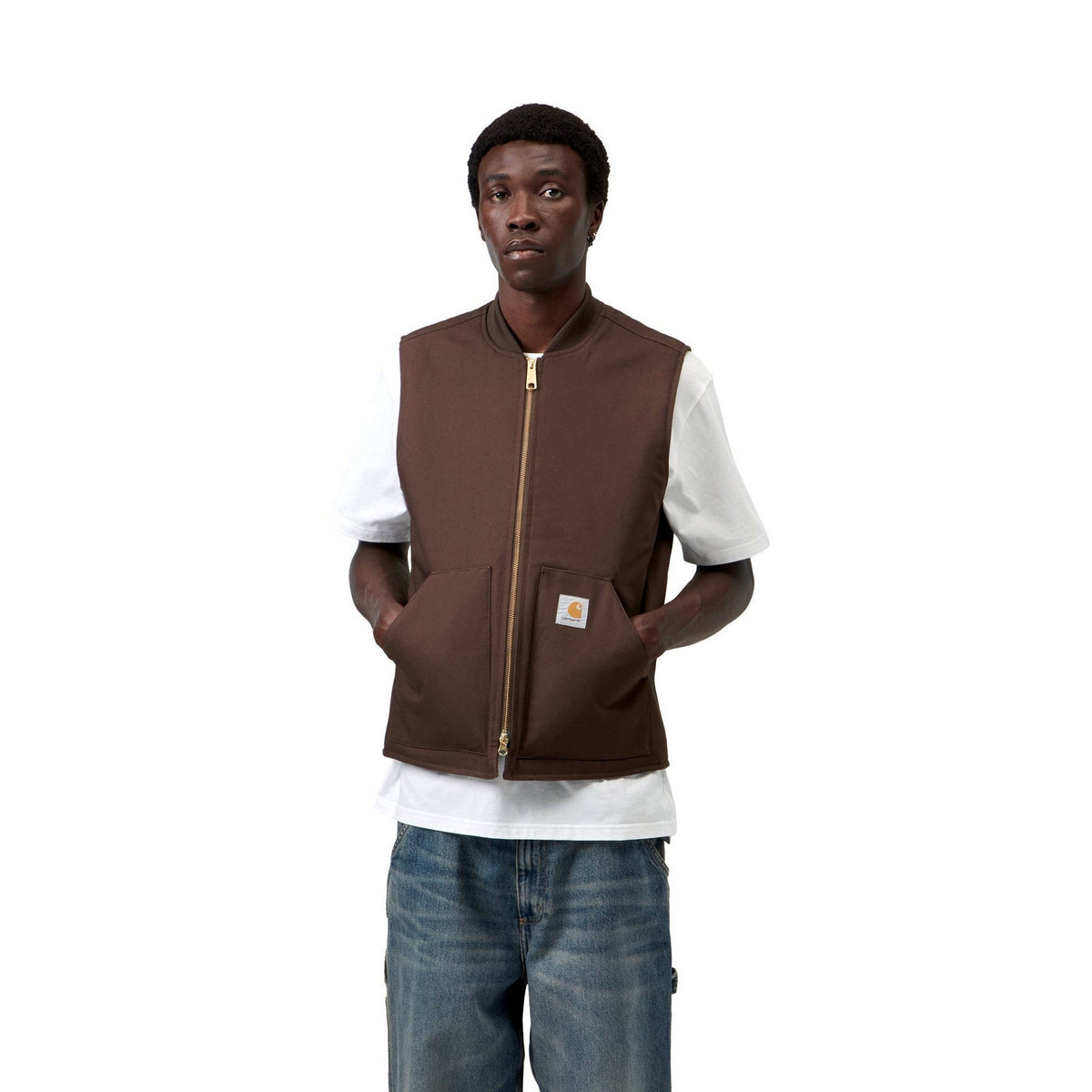 Carhartt WIP Classic Vest Tobacco, Rigid