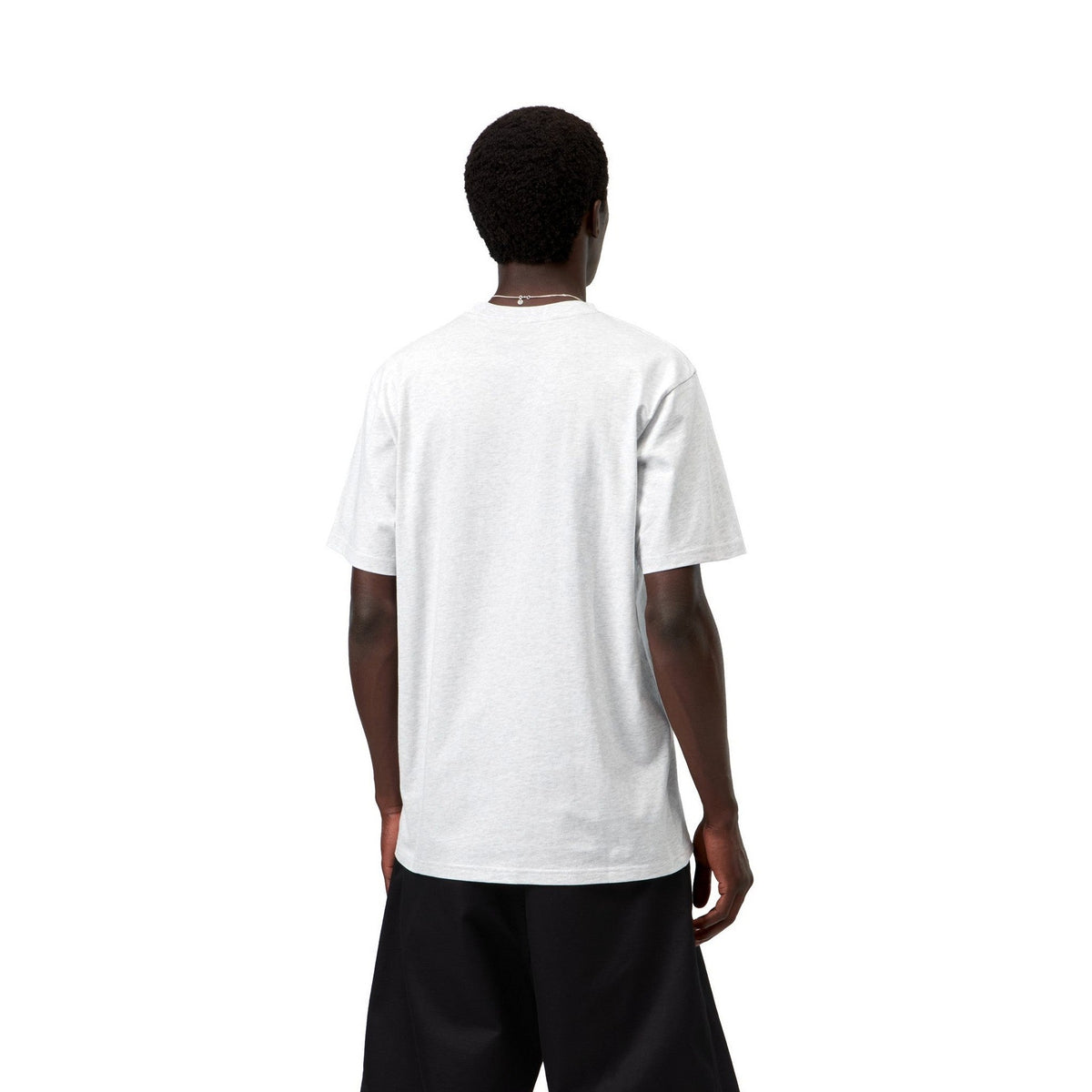 Carhartt WIP S/S Script T-Shirt Ash Heather / Graphite