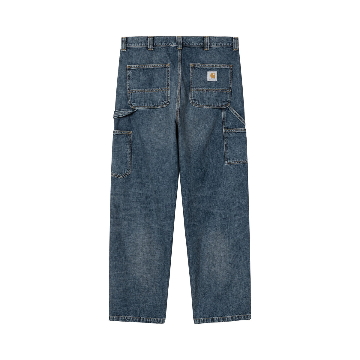 Carhartt WIP OG Double Knee Pant Blue, Dark used wash