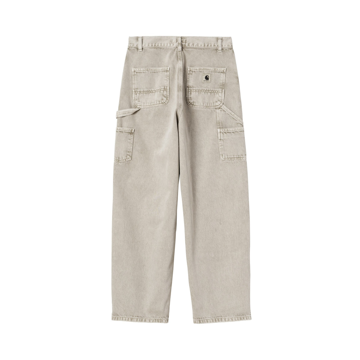 Carhartt WIP Women's Brandon Double Knee Pant Opuntia, Chalk wash