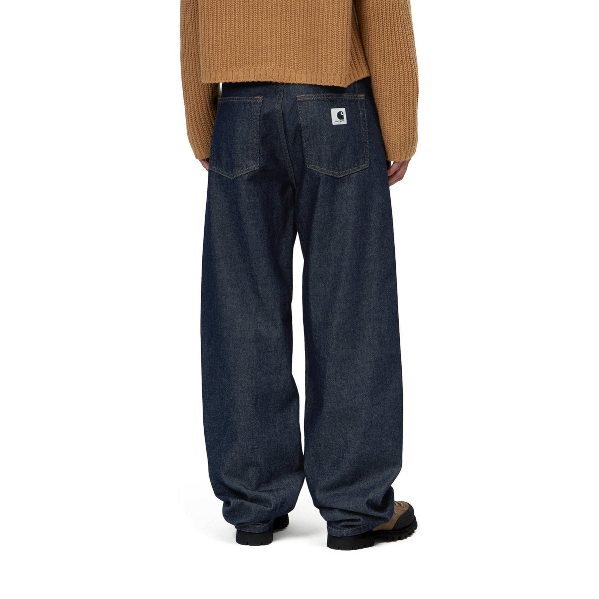 Carhartt WIP Women's Arin Pant Blue, Rinsed