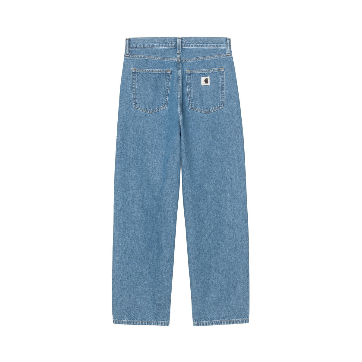 Carhartt WIP Women's Arin Pant Blue, Heavy stone wash