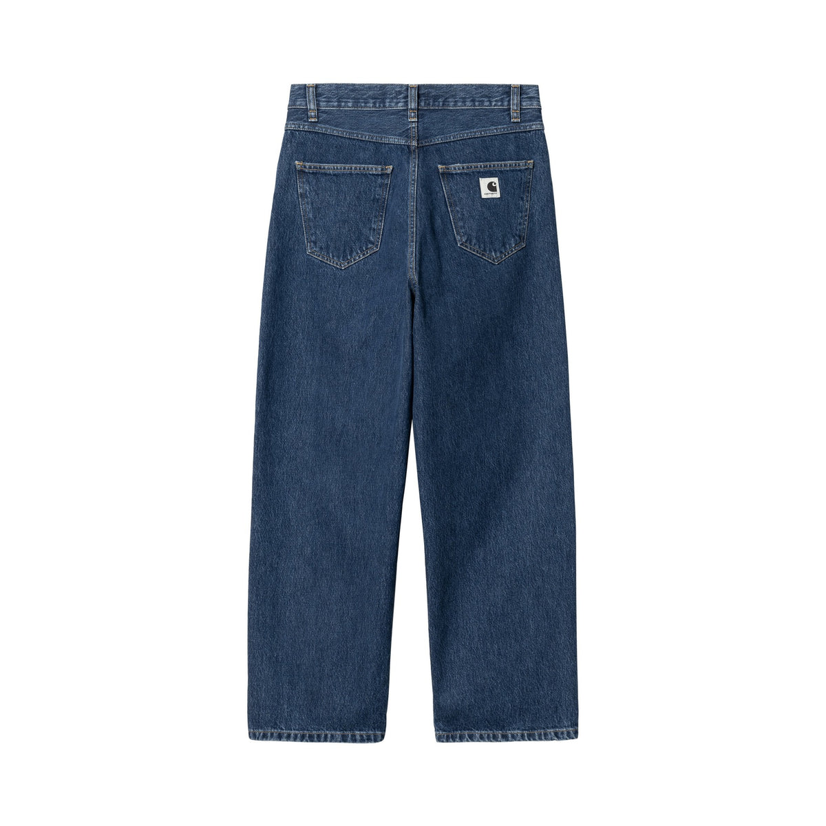 Carhartt WIP Women's Brandon Pant Blue, Stone washed